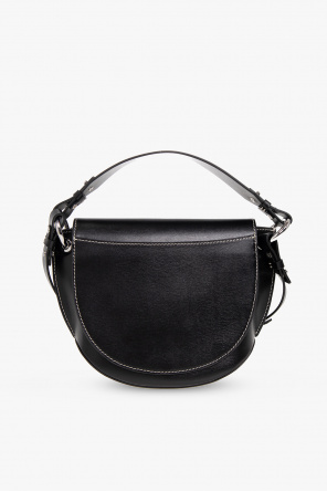 Ganni Balenciaga Black Small Mag Basket Top Handle Bag