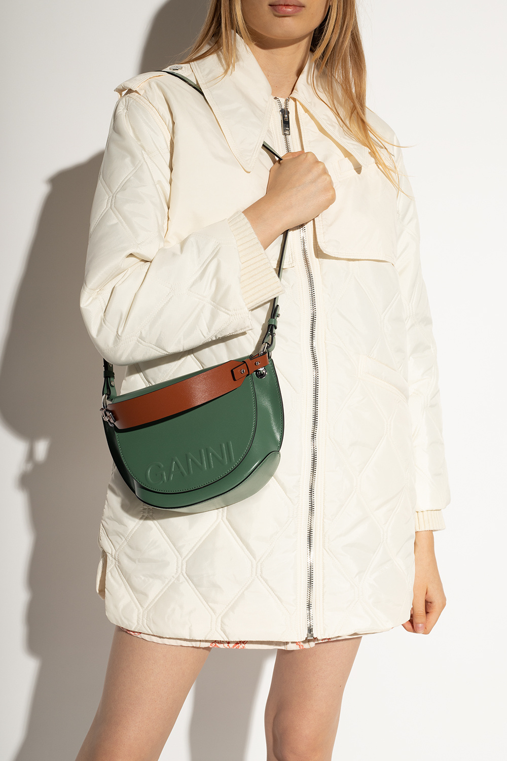 Ganni Shoulder bag with logo