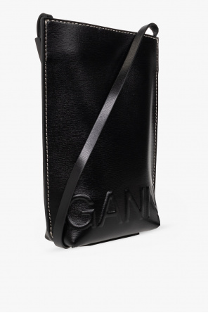 Ganni giorgio armani logo stamp shoulder bag item
