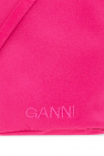 Ganni Satin shoulder bag