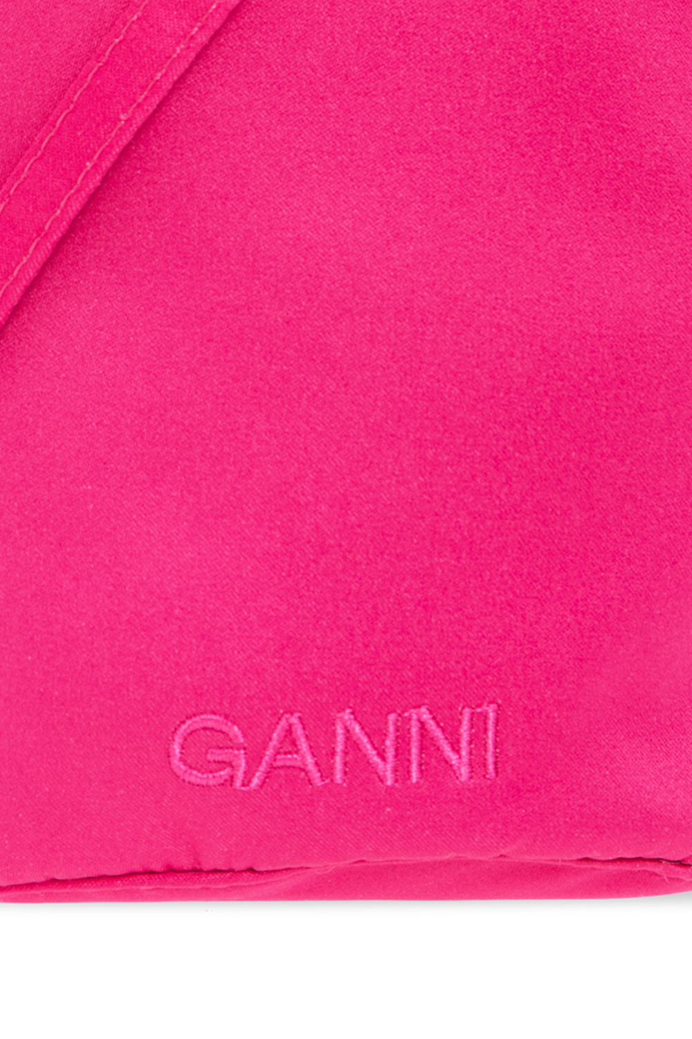 Ganni Satin shoulder Wanda bag