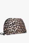Ganni Patterned wash bag