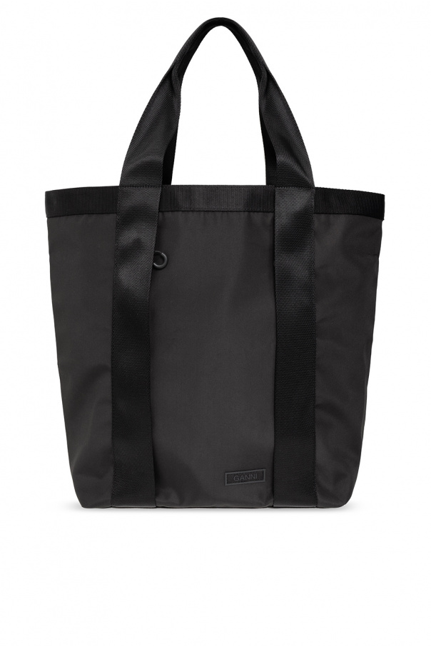 Ganni Shopper bag with logo