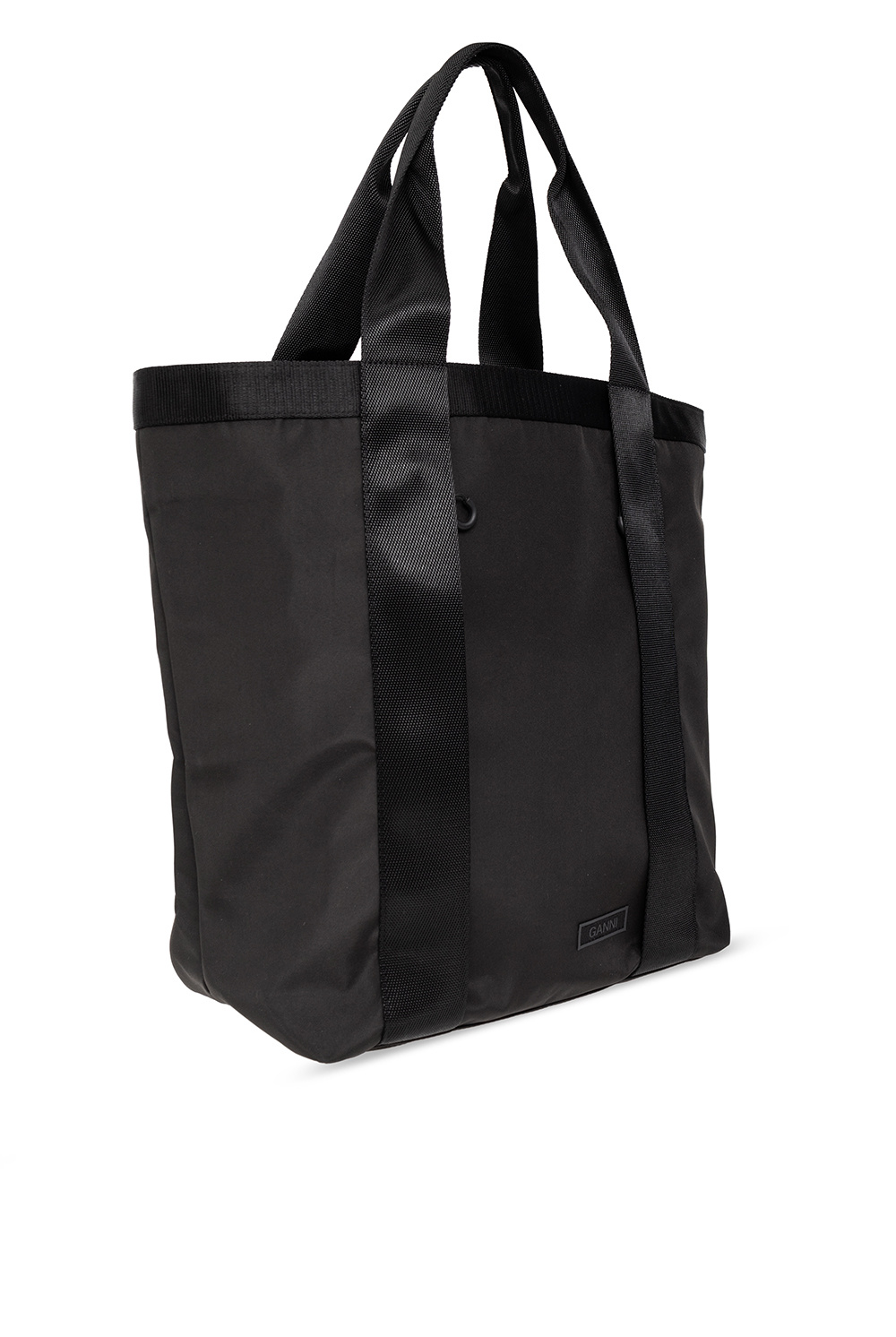 Ganni Shopper bag with logo