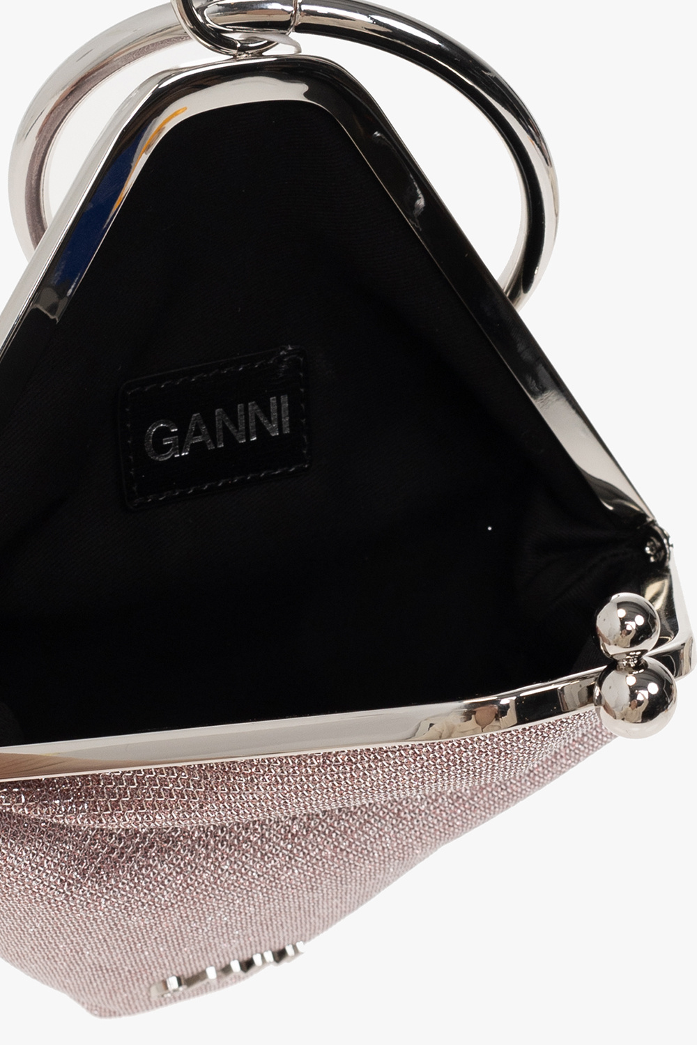 Ganni handbag miu calvin klein re lock camera bag miu ostrich k60k608588 ck black bax