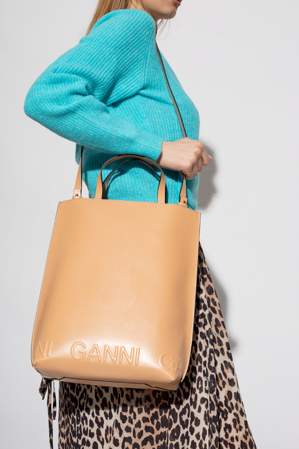 Ganni Shopper cosmetic bag