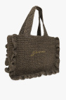 Ganni Shopper bag with logo