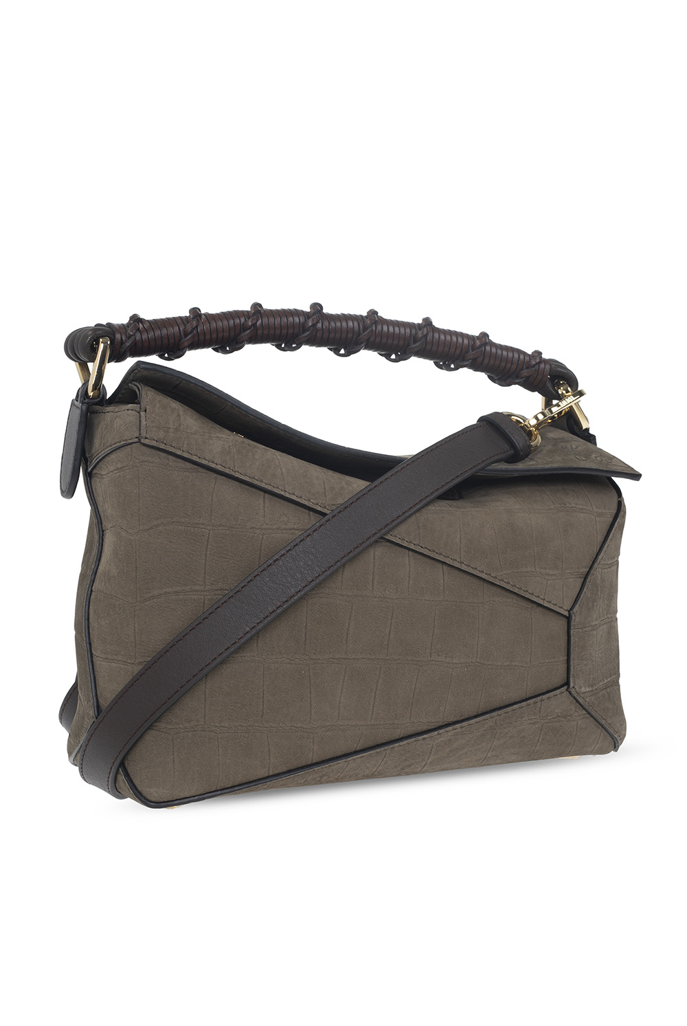 Women's Small Puzzle bag in shearling, LOEWE