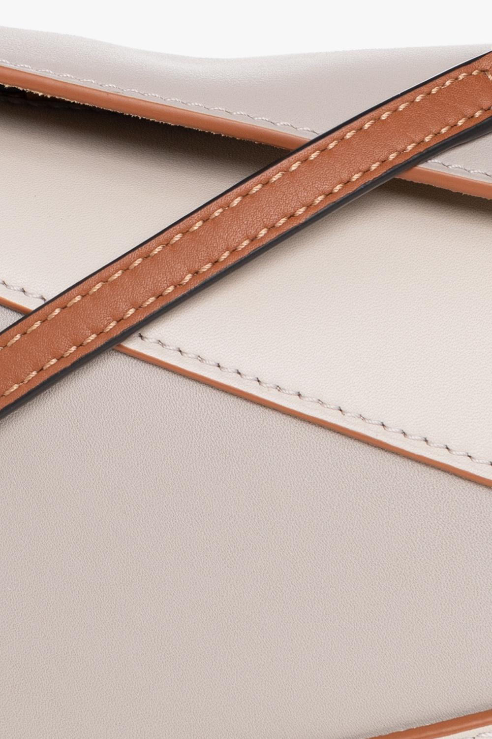 Loewe X Paula's Puzzle Mini Leather Shoulder Bag in Pink