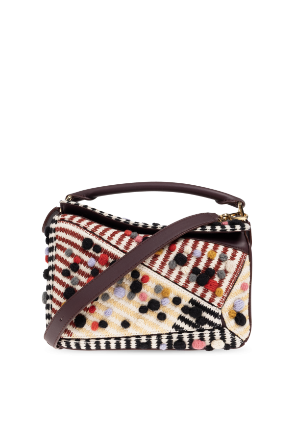 ‘Puzzle Dotted Small’ handheld bag od Loewe