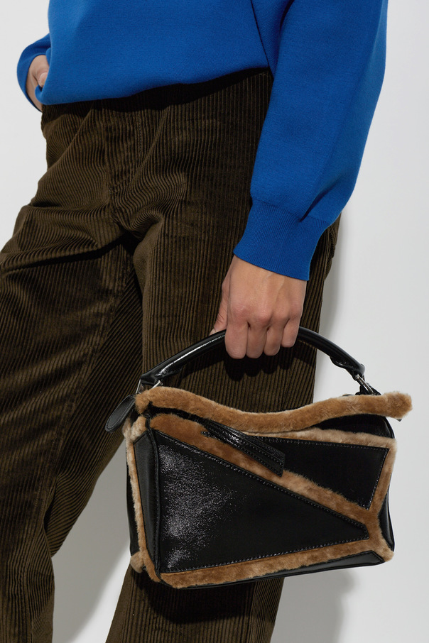 Loewe Leather Bag ‘Puzzle Aviator S’ by Loewe