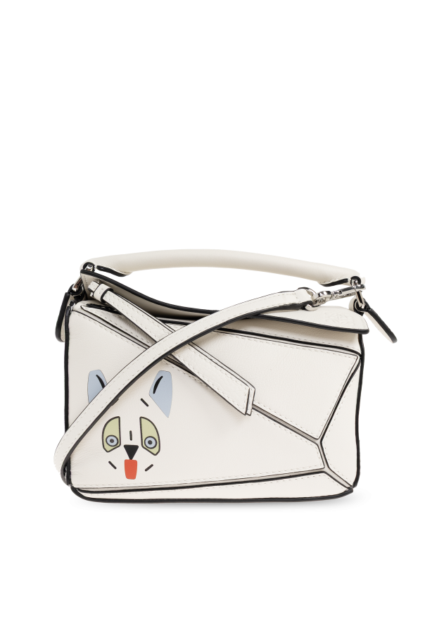 ‘Puzzle Futurist Cat Mini’ hand bag od Loewe