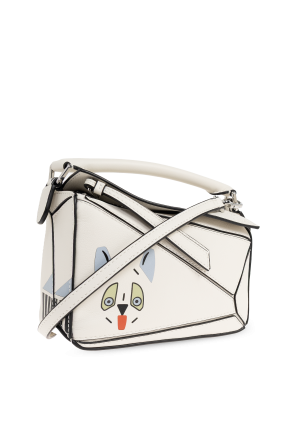 Loewe ‘Puzzle Futurist Cat Mini’ hand bag