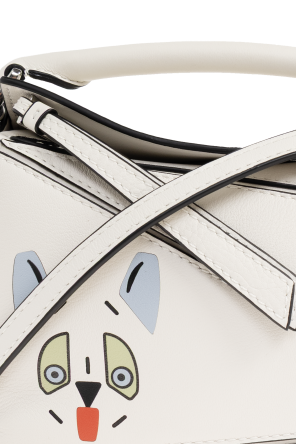 Loewe ‘Puzzle Futurist Cat Mini’ hand bag