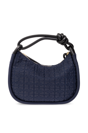 Ganni ‘Knot’ quilted shoulder bag