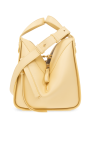 loewe gold plated logo brooch