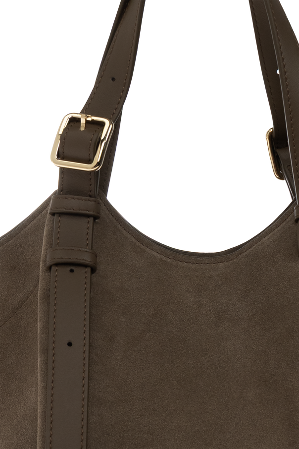 Loewe Suede Hammock Flip M Bag by Loewe
