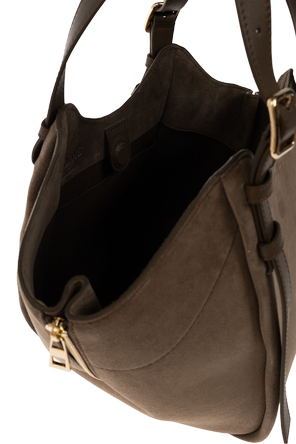 Loewe Suede Hammock Flip M Bag by Loewe