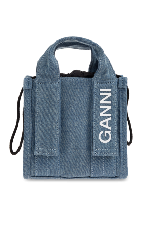 Ganni Shoulder bag removable with logo