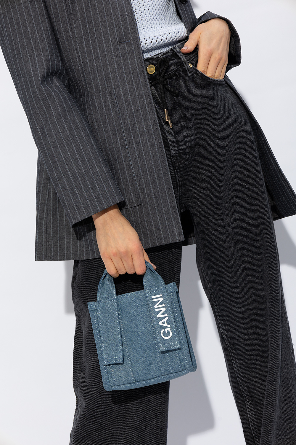 Ganni Shoulder bag with logo