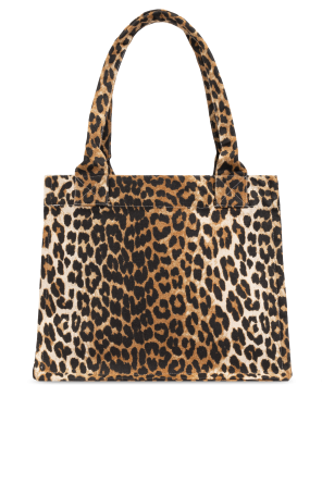 Ganni Shopper bag with logo