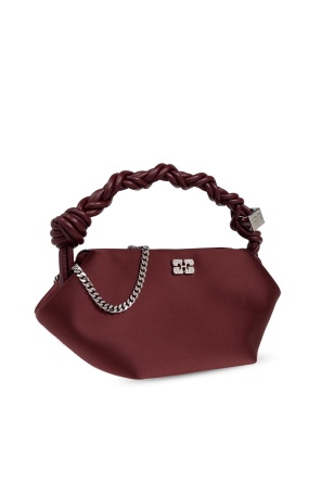 Ganni Handbag with logo-shaped appliqué