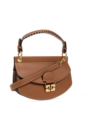 Ganni Handbag with Logo