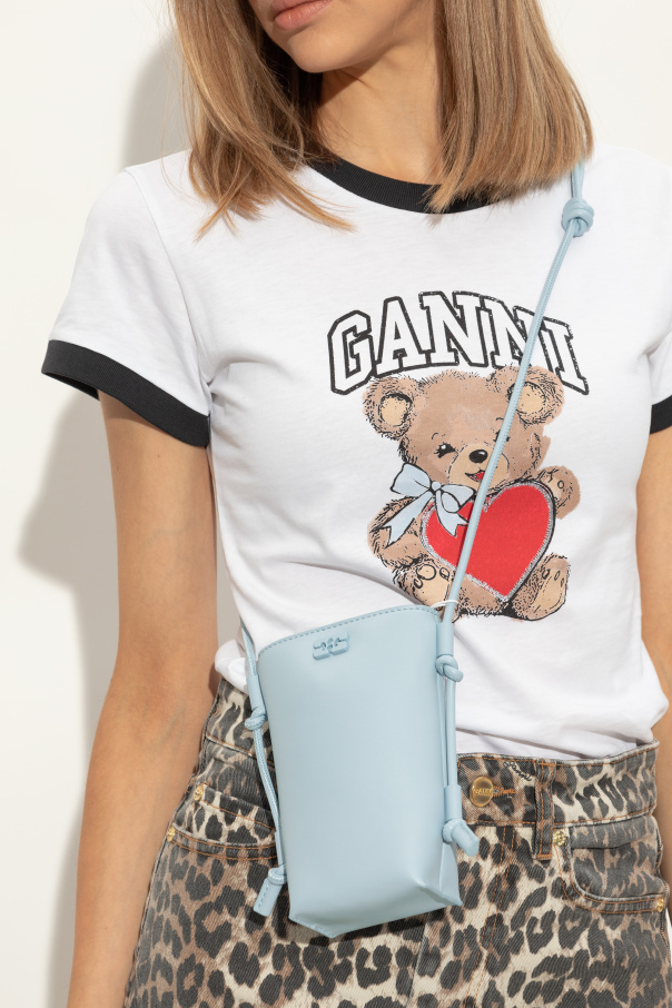 Ganni Shoulder bag with logo