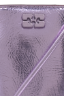 Ganni PURPLE Shoulder bag with logo