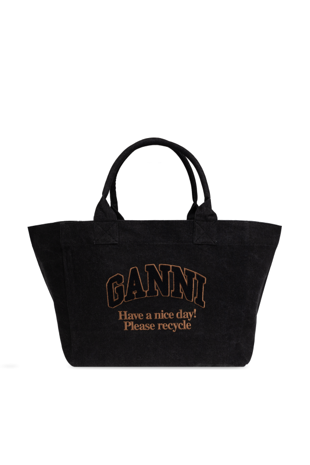 Ganni Denim shopper bag