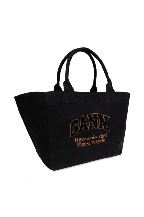 Ganni Denim shopper bag