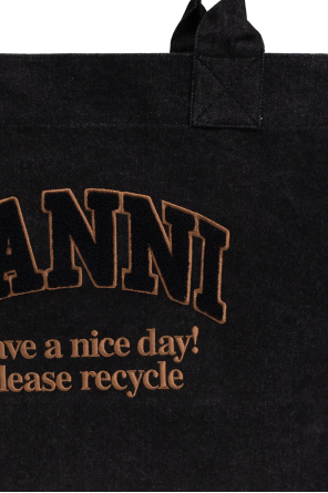 Ganni Denim shopper bag