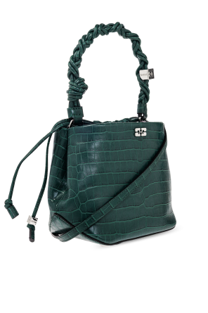 Ganni Bolso de mano tipo bucket "Bou"