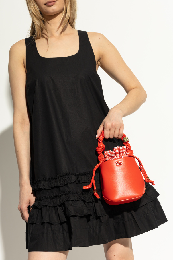 Ganni Handtasche vom Typ "bucket"