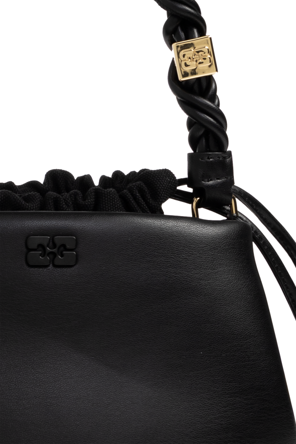 Ganni Bolso de mano de piel ecológica