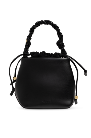 Ganni Bolso de mano de piel ecológica