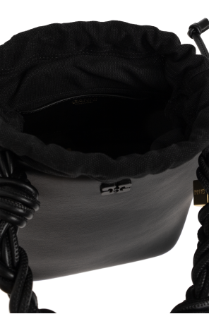 Ganni Bolso de mano de piel ecológica