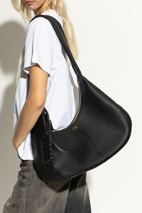 Ganni Schultertasche im Hobo-Stil Größe "medium"