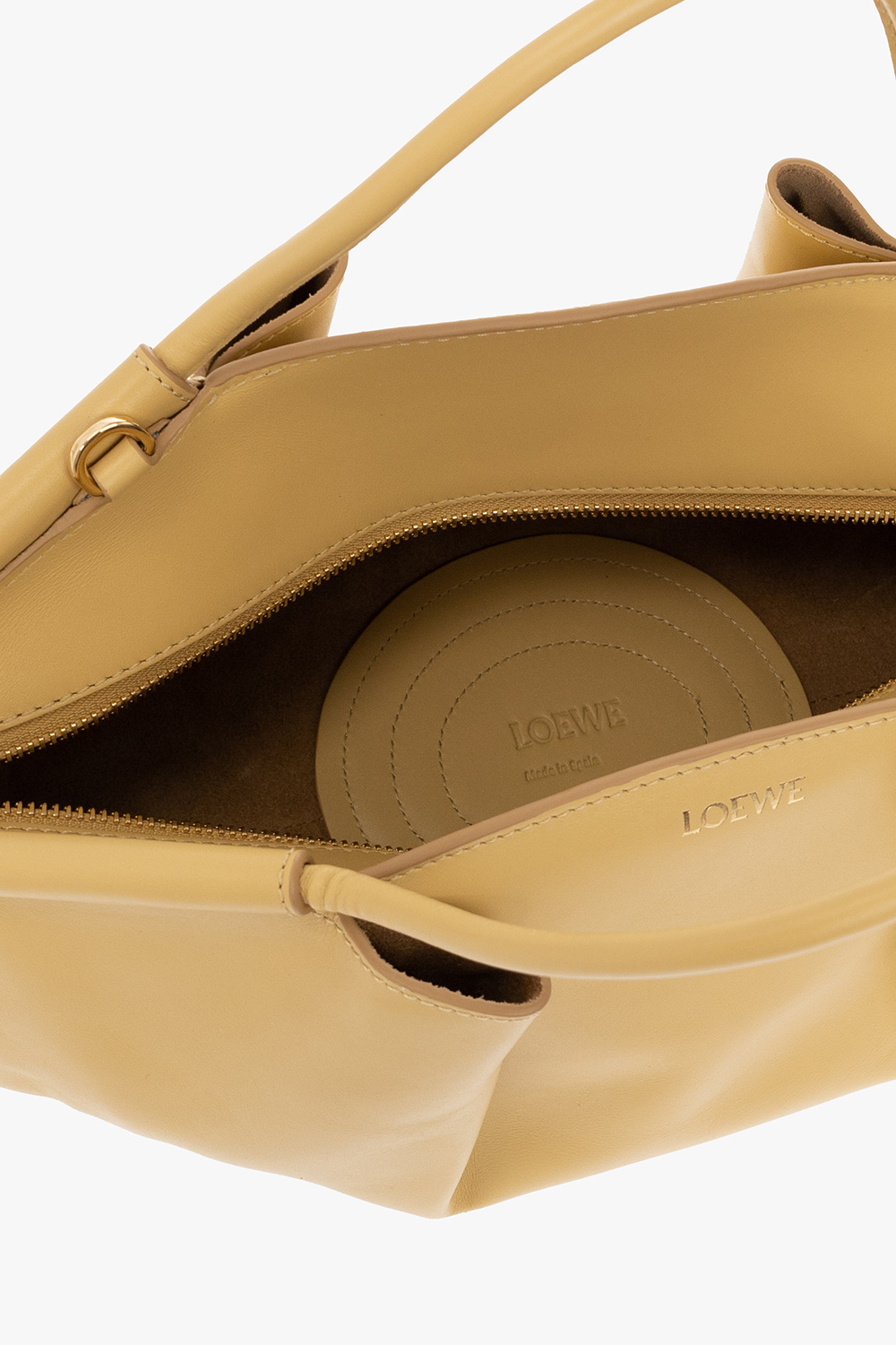 Loewe Women's Paseo Small Leather Shoulder Bag - Light Mauve