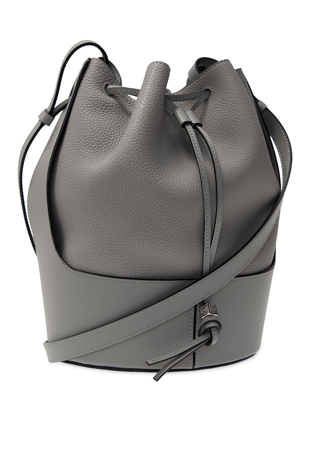 LOEWE Mini Leather Moulded Bucket Bag