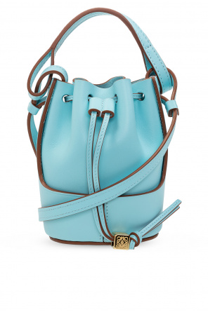 puzzle shoulder bag loewe bag light blue