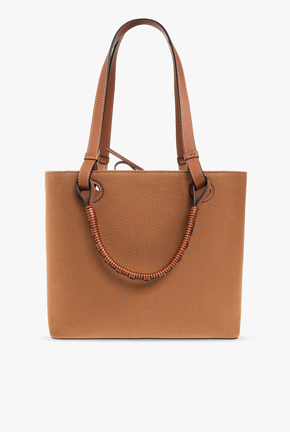 loewe oak ‘Anagram Small’ shopper bag