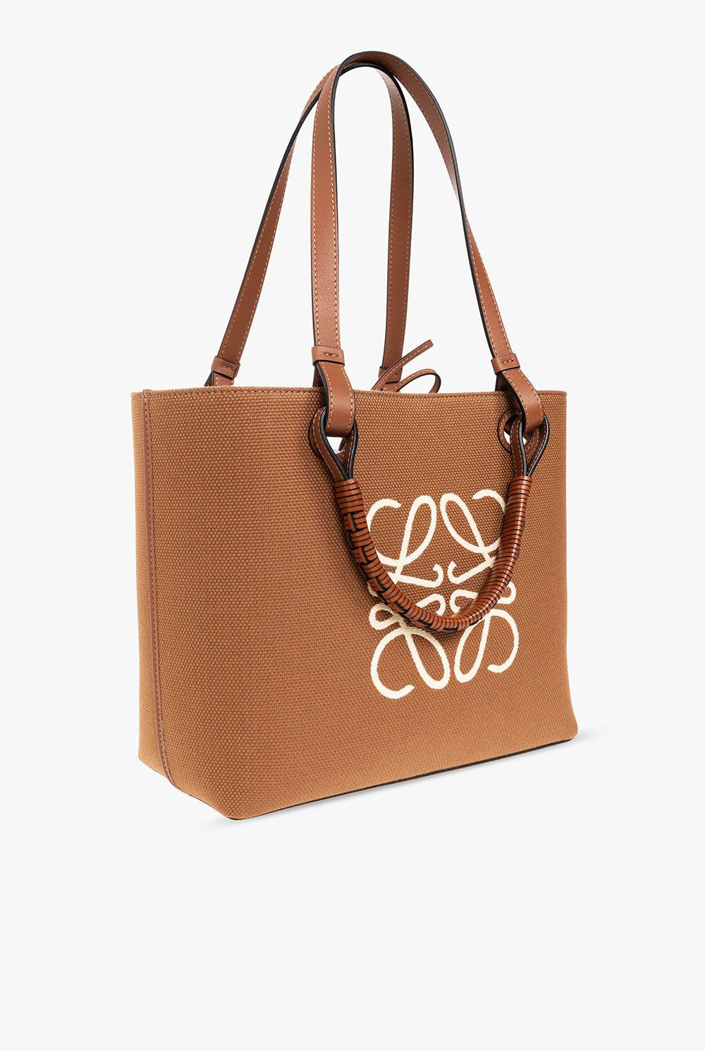 loewe oak ‘Anagram Small’ shopper bag