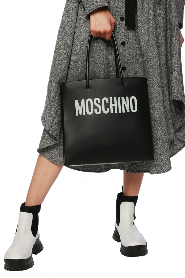 Moschino Shoulder bag with contrasting logo