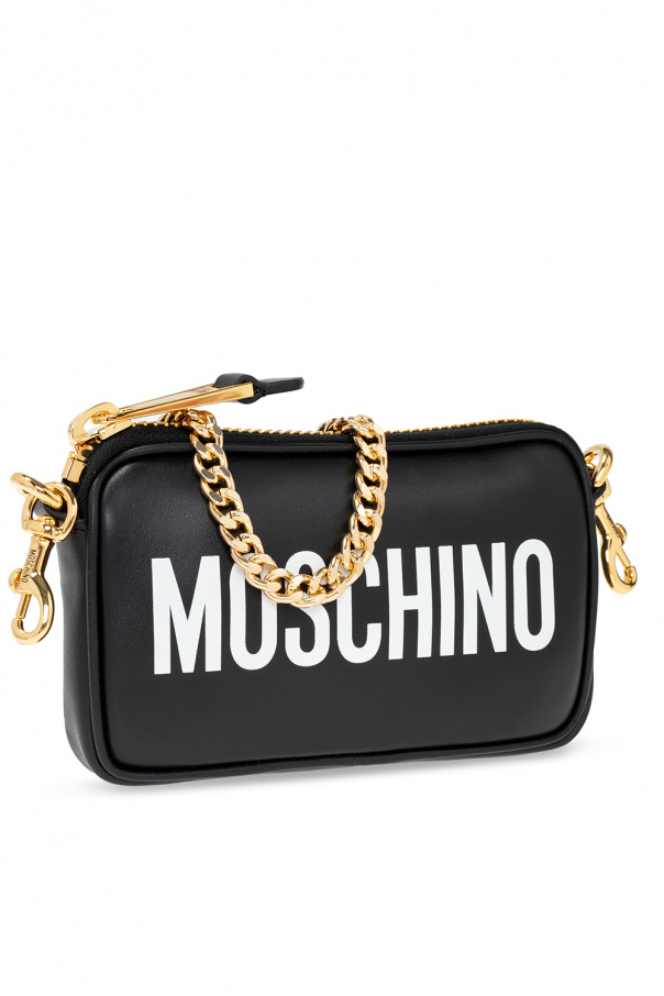 Black Shoulder bag with logo Moschino - Vitkac GB