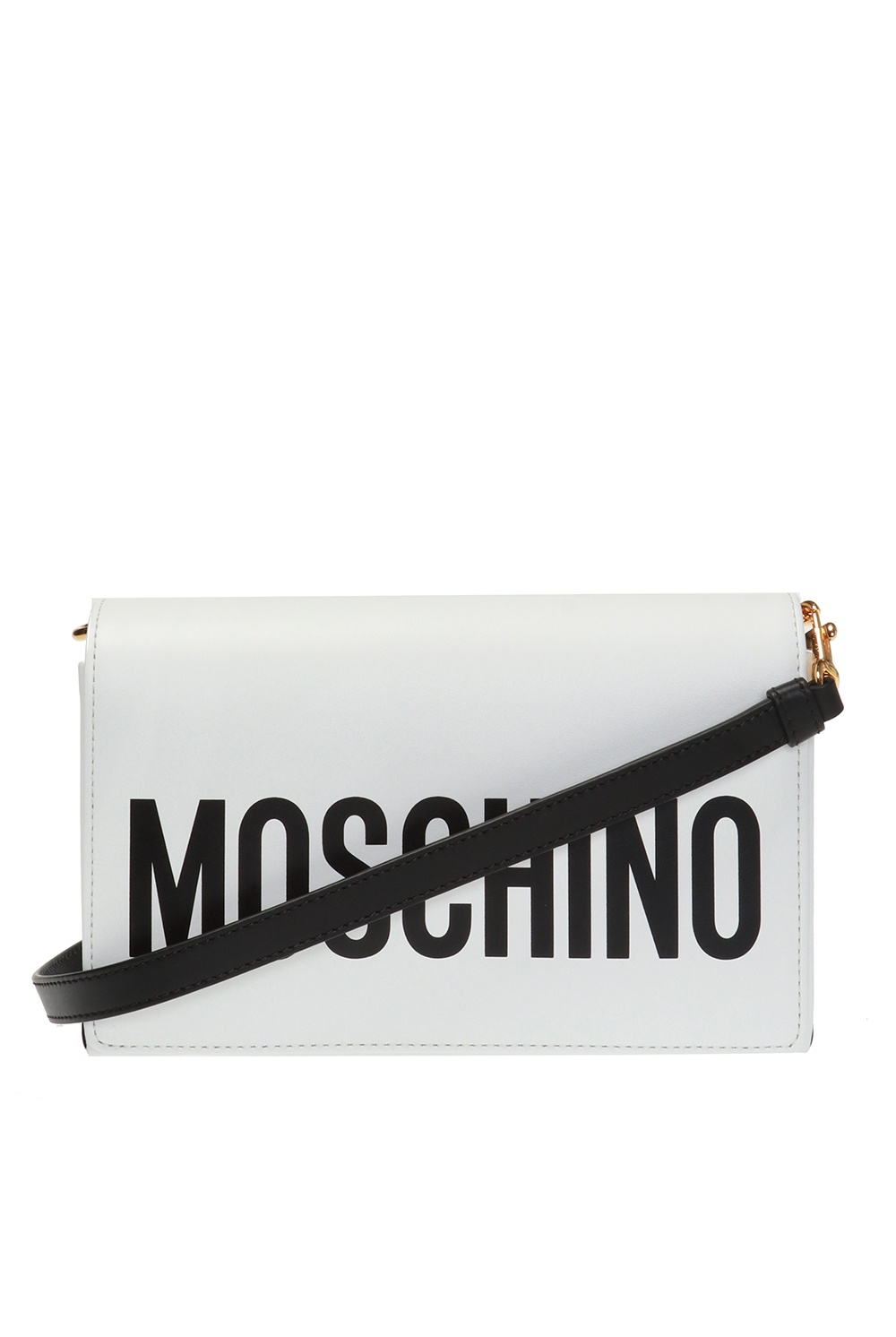 Moschino Themoirè ruched leather shoulder Bum bag Viola