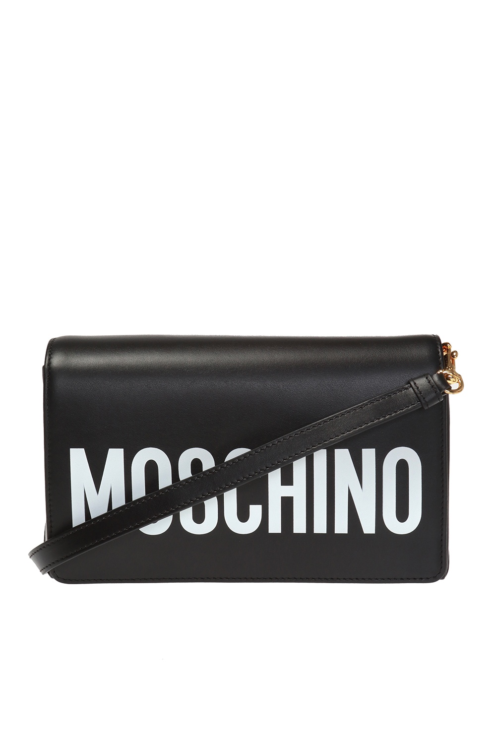 Moschino Valentino Bags Divina Svart toteväska med logga med tofs