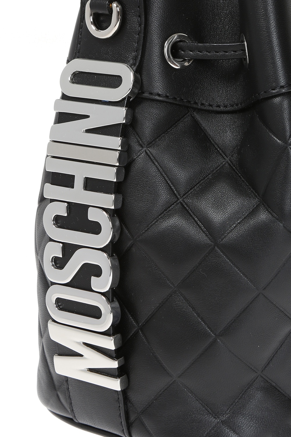 quilted bucket bag