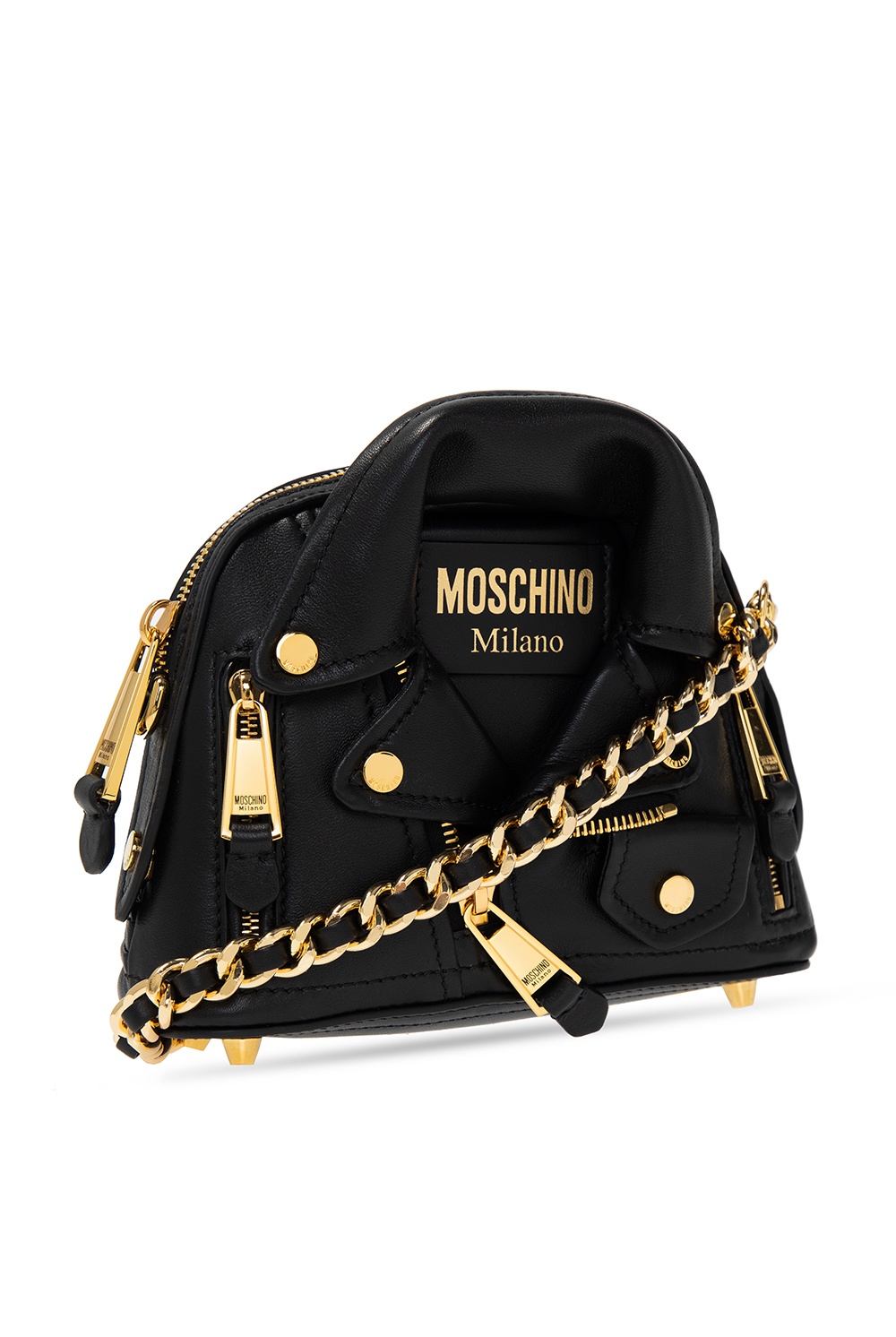 Moschino ‘Biker’ shoulder bag