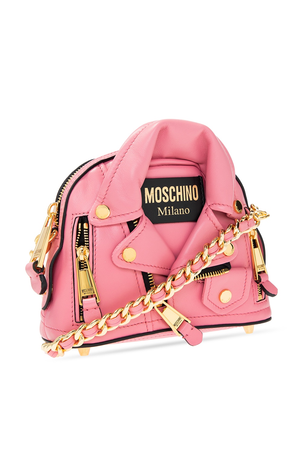 Moschino ‘Biker’ shoulder bag